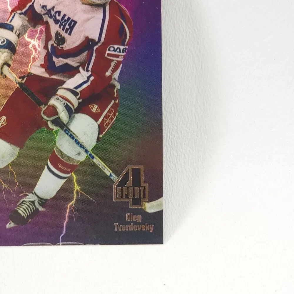 1994 Classic 4 Sport‎ High Voltage #HV8 Oleg Tverdovsky Anaheim Ducks 41 of 2995